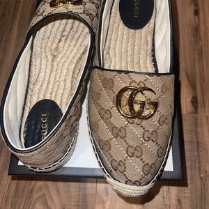 Gucci Canvas Espadrilles